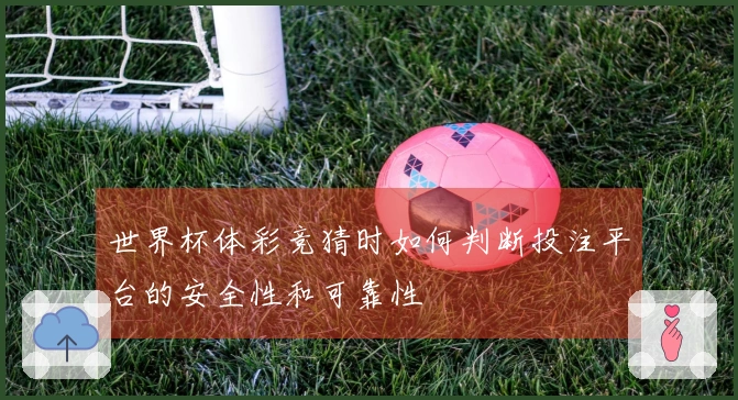 世界杯体彩竞猜时如何判断投注平台的安全性和可靠性