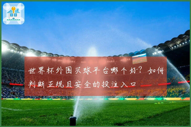 世界杯外围买球平台哪个好？如何判断正规且安全的投注入口