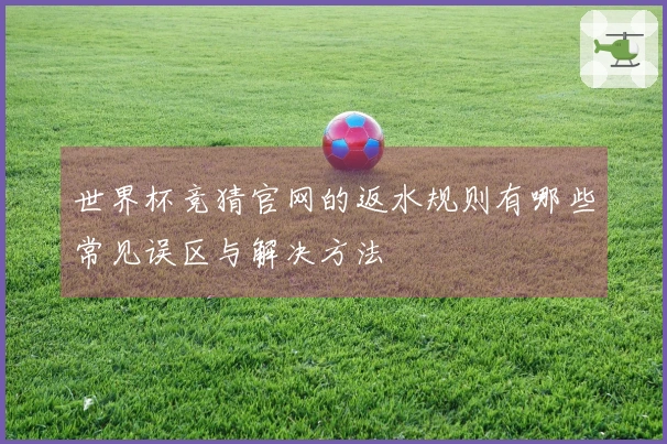 世界杯竞猜官网的返水规则有哪些常见误区与解决方法