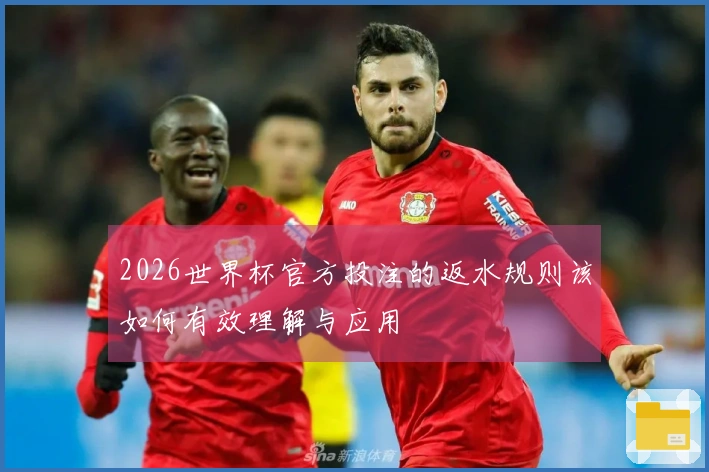 2026世界杯官方投注的返水规则该如何有效理解与应用